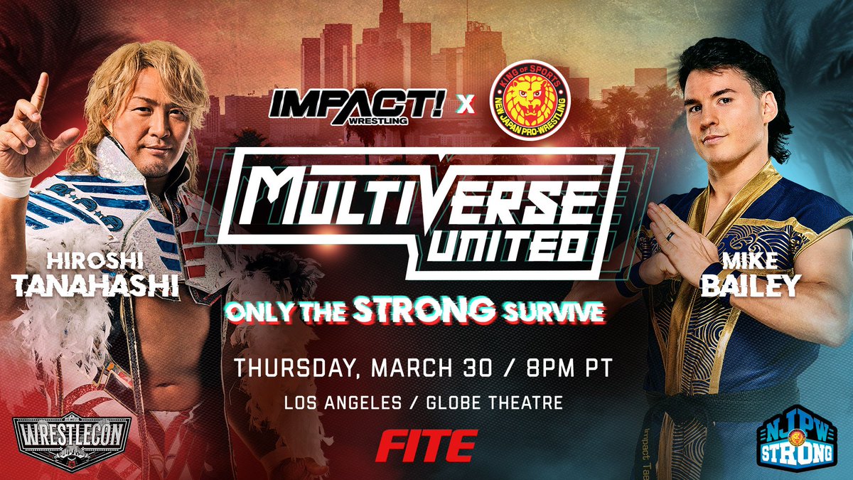 WrestleInn's tweet image. 🎉GIVEAWAY🎉

We have one free code to watch #NJPWxIMPACT's Multiverse United on FITE! To be in with a chance of winning simply:

➡️Follow us @WrestleInn
➡️Retweet this tweet
➡️Tell us which match you're looking forward to most

A winner will be picked later today!