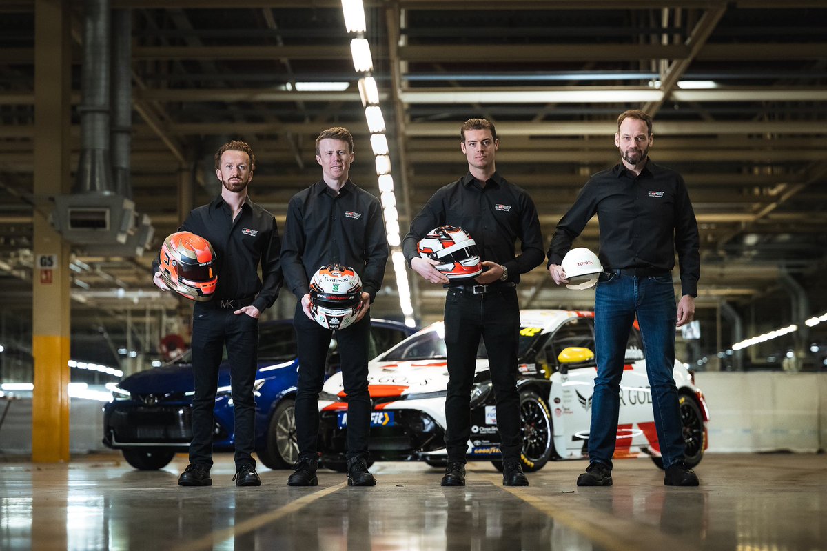 Breaking News:

📰 Toyota GAZOO Racing UK reveals expanded BTCC line-up

George Gamble joins returning duo Rory Butcher and Ricky Collard for Toyota GAZOO Racing UK 🙌

See 👉 btcc.net/2023/03/29/toy…