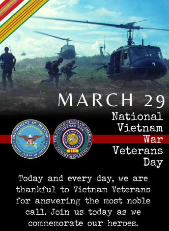 ArmyMedEurope's tweet photo. Today, we recognize the more than 2.7 million men and women who served so bravely during the Vietnam War. https://t.co/QumbiXhlJi
