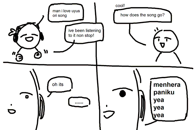 i literally cannot memorize the song 