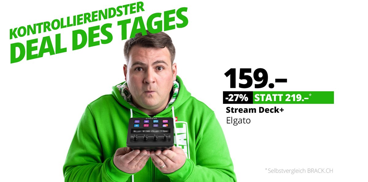 daydeal's tweet photo. Stream Deck+ von Elgato heute fĂźr nur 159.â statt 219.â bei https://t.co/LrvxaziuUq #dealdestages #deal #schnäppchen #schnäppchenjäger #sale #angebot https://t.co/gZQl4p1PL4
