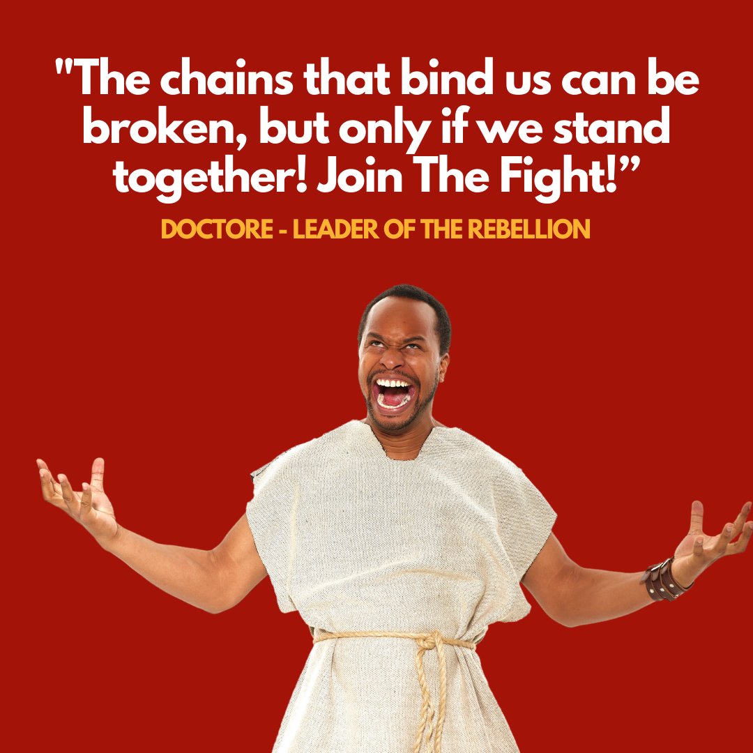 spartacus_on_X's tweet image. &quot;I have seen the future, and it is one where we are free from the shackles of our oppressors”

#JOINTHEFIGHT #IMMERSIVEEXPERIENCE #LIVERPOOLBLOGGERS