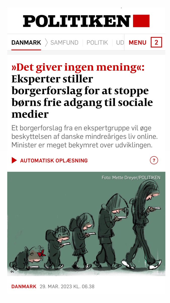 Så er mit #borgerforslag i luften. Ansvarlige samfundsborgere kan skrive under her: borgerforslag.dk/se-og-stoet-fo… #beskytdeunge