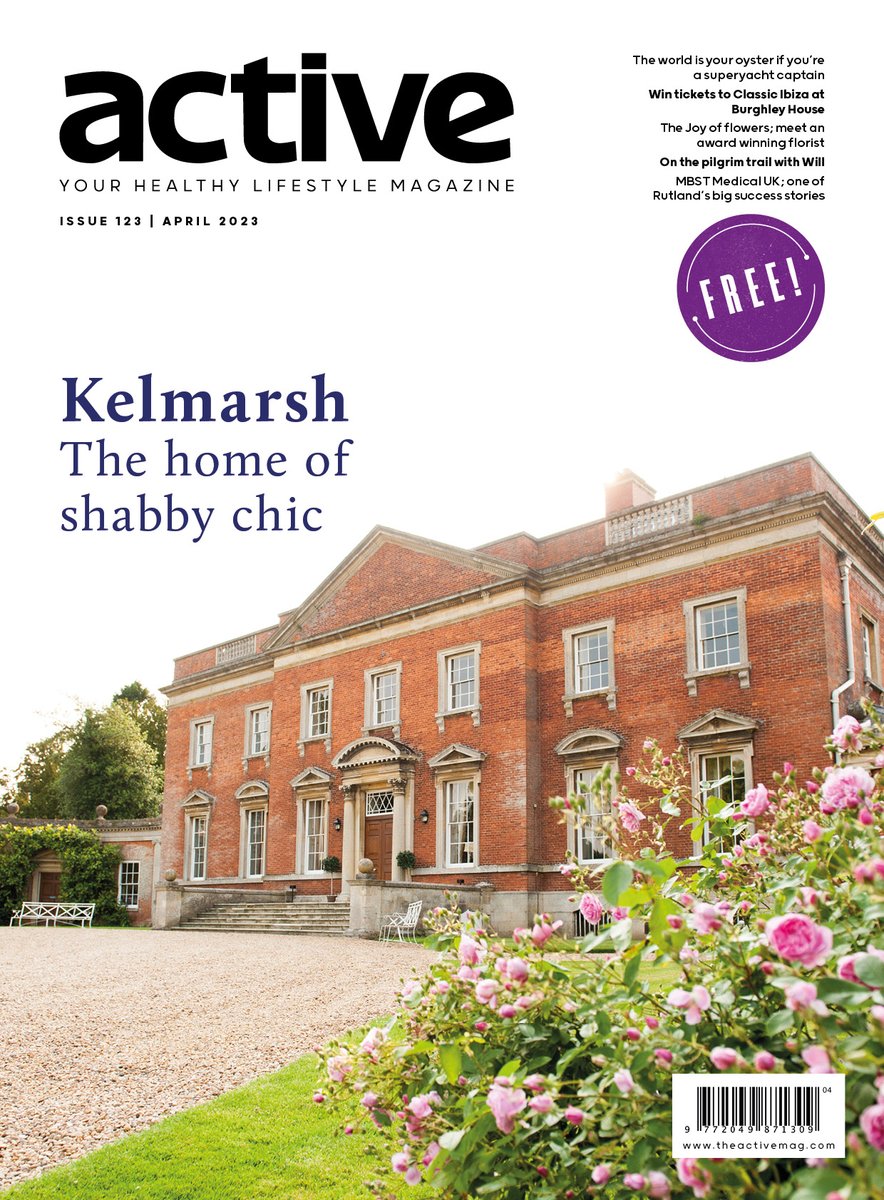 The April 2023 issue of Active is out now. Pick up a copy locally or click on the link in our bio to read at theactivemag.com #getactive #stamford #stamforduk #rutland #leicestershire #leics #shopstamford #harbslocal #shopoakham #loveuppingham  #oundletown #localmagazines