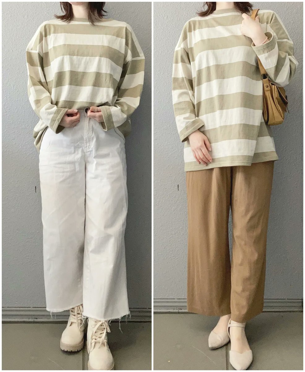 「【ニコアンド】お尻をすっぽり隠せて嬉しい〜!レビュー絶賛の「ゆったりトップス」抜」|BuzzFeed Japanのイラスト