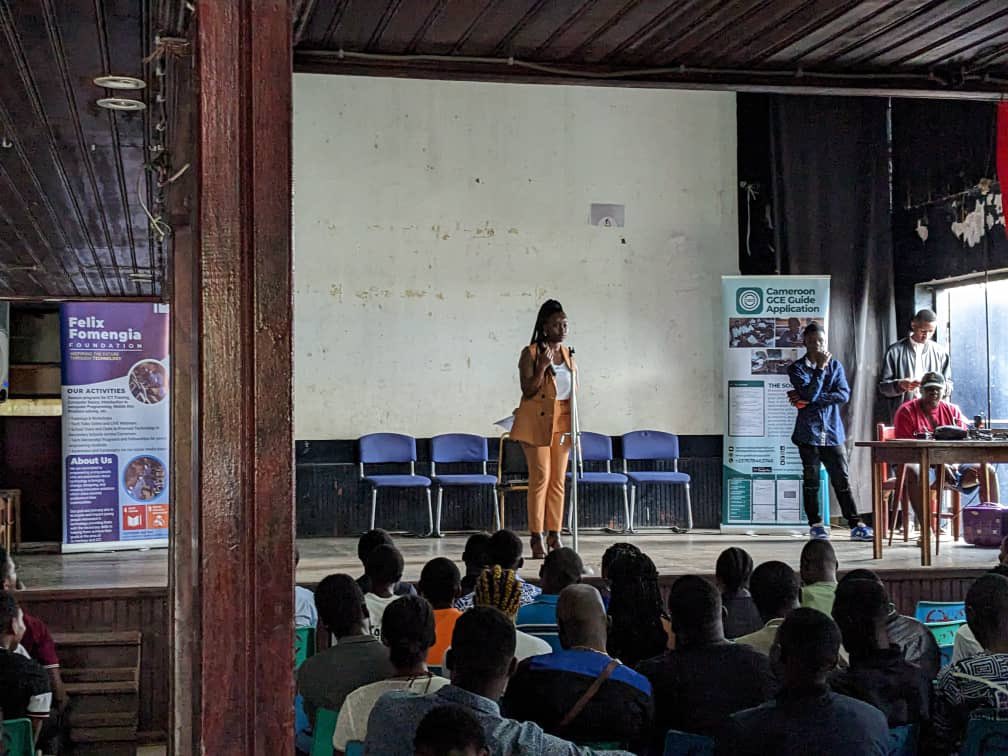 FFOFoundation's tweet photo. 4/4 As a sponsor, we are fostering our mission of empowering young people passionate about technology. 
Applauds to the #HustleEnginneringCommunity, Mr. Oben Desmond Ashu, for seeing this through.

#Fapsi #Findie #Chillax #Nkwa #CGCEGuideApp #felixfomengiafoundation https://t.co/feO9g0NGjV