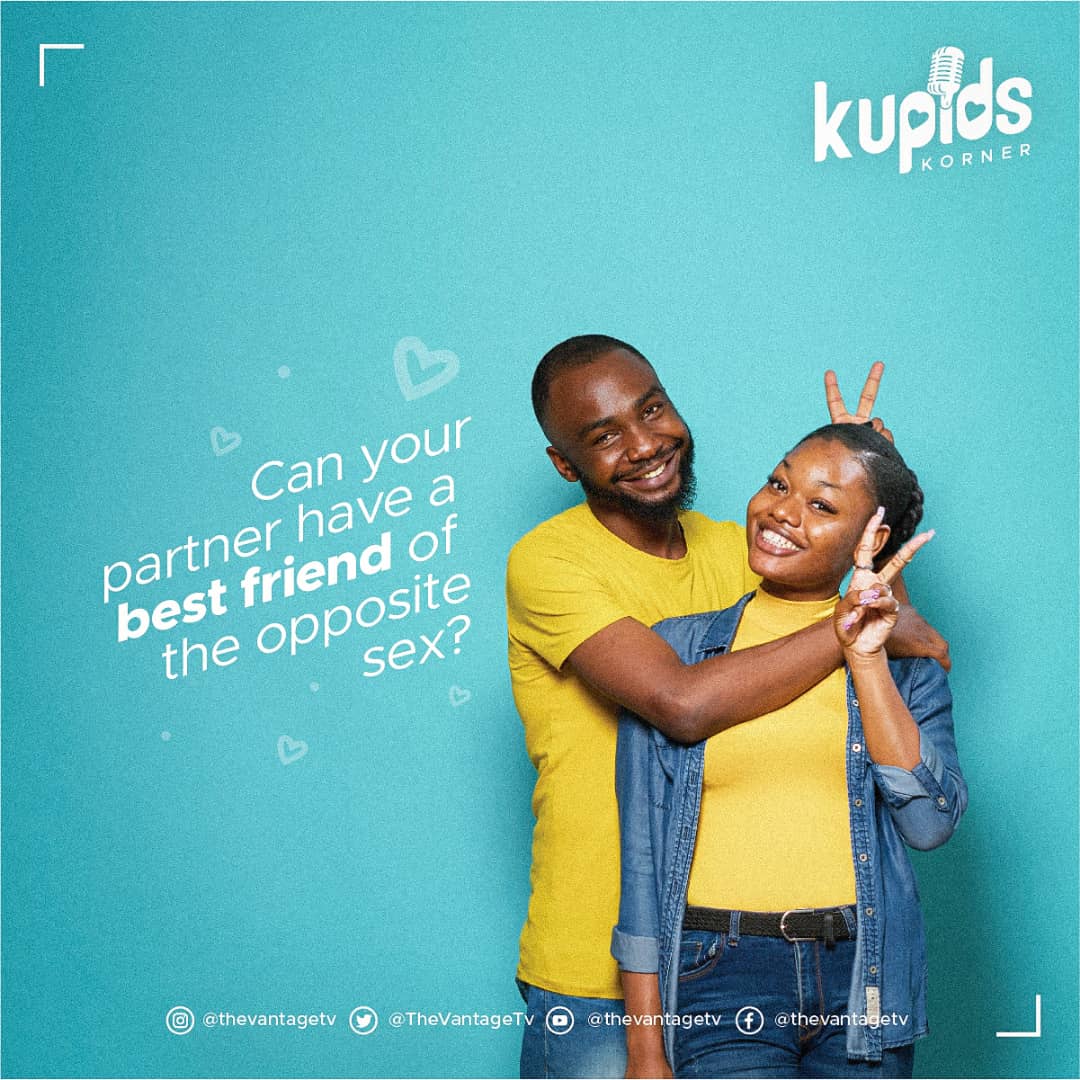 TheVantageTV's tweet photo. Would you agree for your partner to have a best friend (a.k.a bestie) of the opposite sex? Please, share your opinion. https://t.co/RLhj492kNT