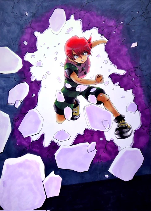 #上手いとか下手とかそういうのは関係なく自分が気に入っている絵を4枚選 臨戦態勢!みたいな絵ばっかり集まりました笑 