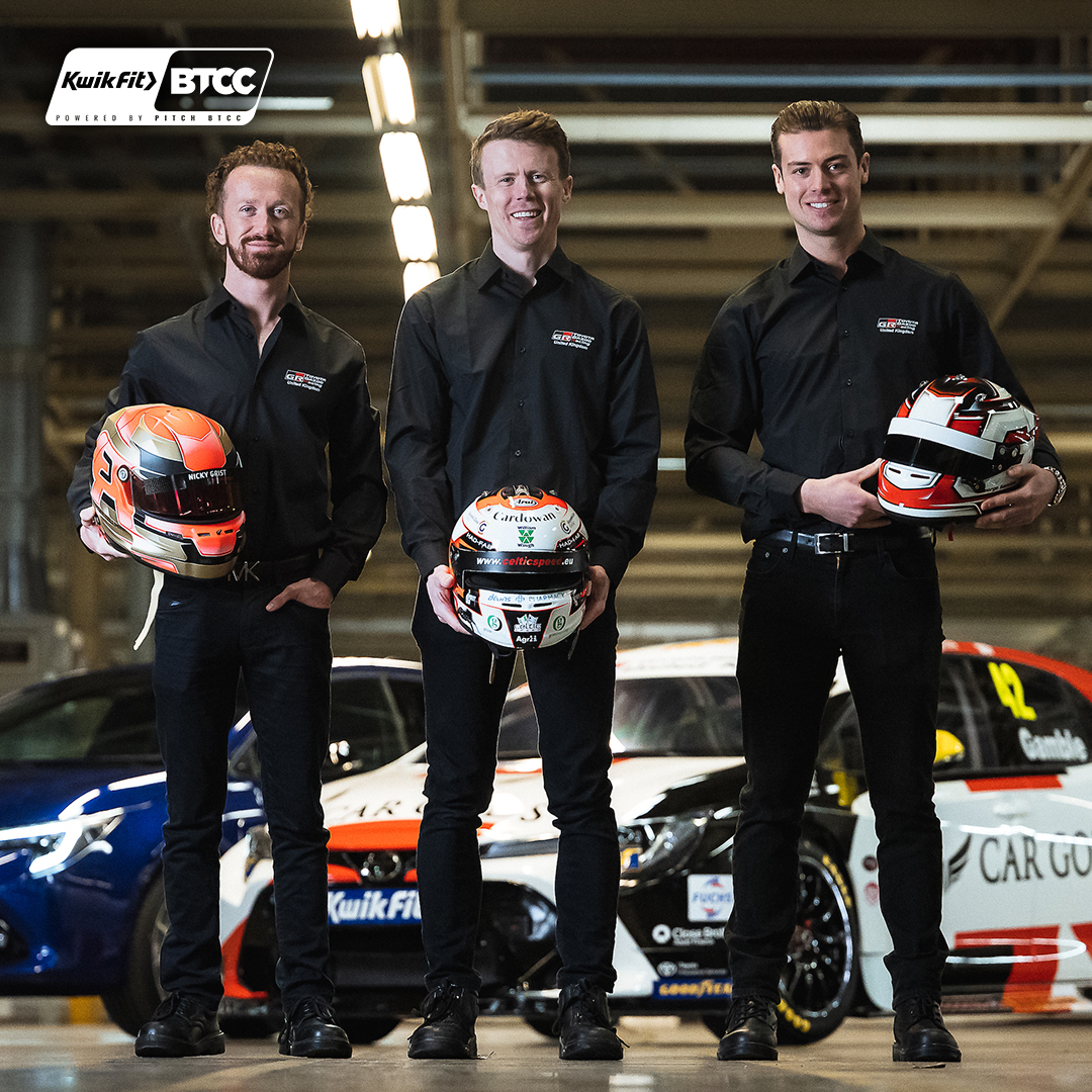 Pitch BTCC (@pitchbtcc) on Twitter photo Toyota Gazoo Racing UK reveals expanded BTCC line-up 🔥
<a href="/rorybutcher/">Rory Butcher</a> ✅
<a href="/RickyCollard/">Ricky Collard</a> ✅
#GeorgeGamble ✅
Head over to the App for the full story ➡️ onelink.to/drzrem 📲
#BTCC <a href="/TGR_WEC/">TOYOTA GAZOO Racing WEC</a> <a href="/BTCC/">BTCC</a> Toyota Gazoo Racing UK reveals expanded BTCC line-up 🔥
<a href="/rorybutcher/">Rory Butcher</a> ✅
<a href="/RickyCollard/">Ricky Collard</a> ✅
#GeorgeGamble ✅
Head over to the App for the full story ➡️ onelink.to/drzrem 📲
#BTCC <a href="/TGR_WEC/">TOYOTA GAZOO Racing WEC</a> <a href="/BTCC/">BTCC</a>