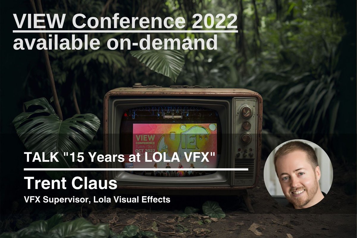 AndrAndr45's tweet image. Join VFX Supervisor @TrentClaus
as he celebrates 15 years working with Lola Visual Effects.

viewconference.it/article/808/vi…

@to_megutierrez @ViewConference

#viewconference #animation #vfx #games #3D #virtualproduction #metaverse #recruitment #immersive #AI #art #film #vr #xr #cgi