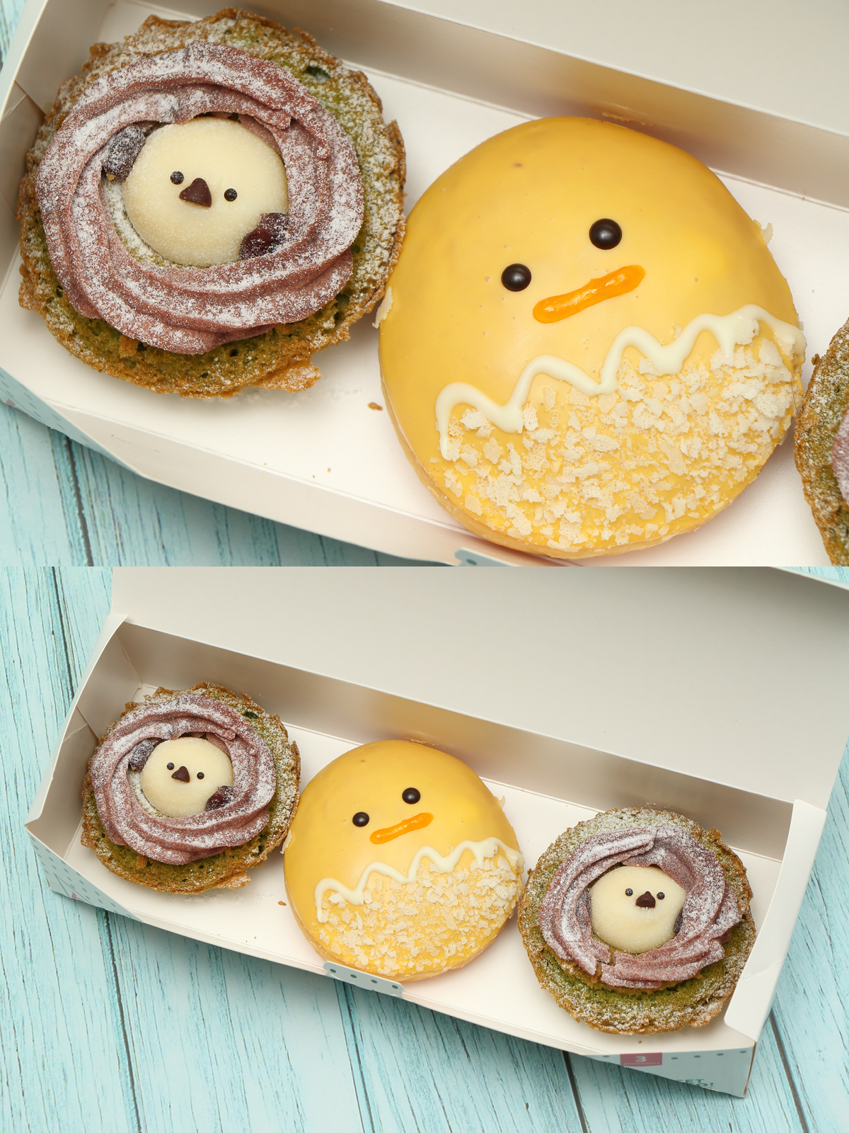 ひよこ&シマエナガ♡アイスクリームset ひよこ&シマエナガ♡アイスクリームset