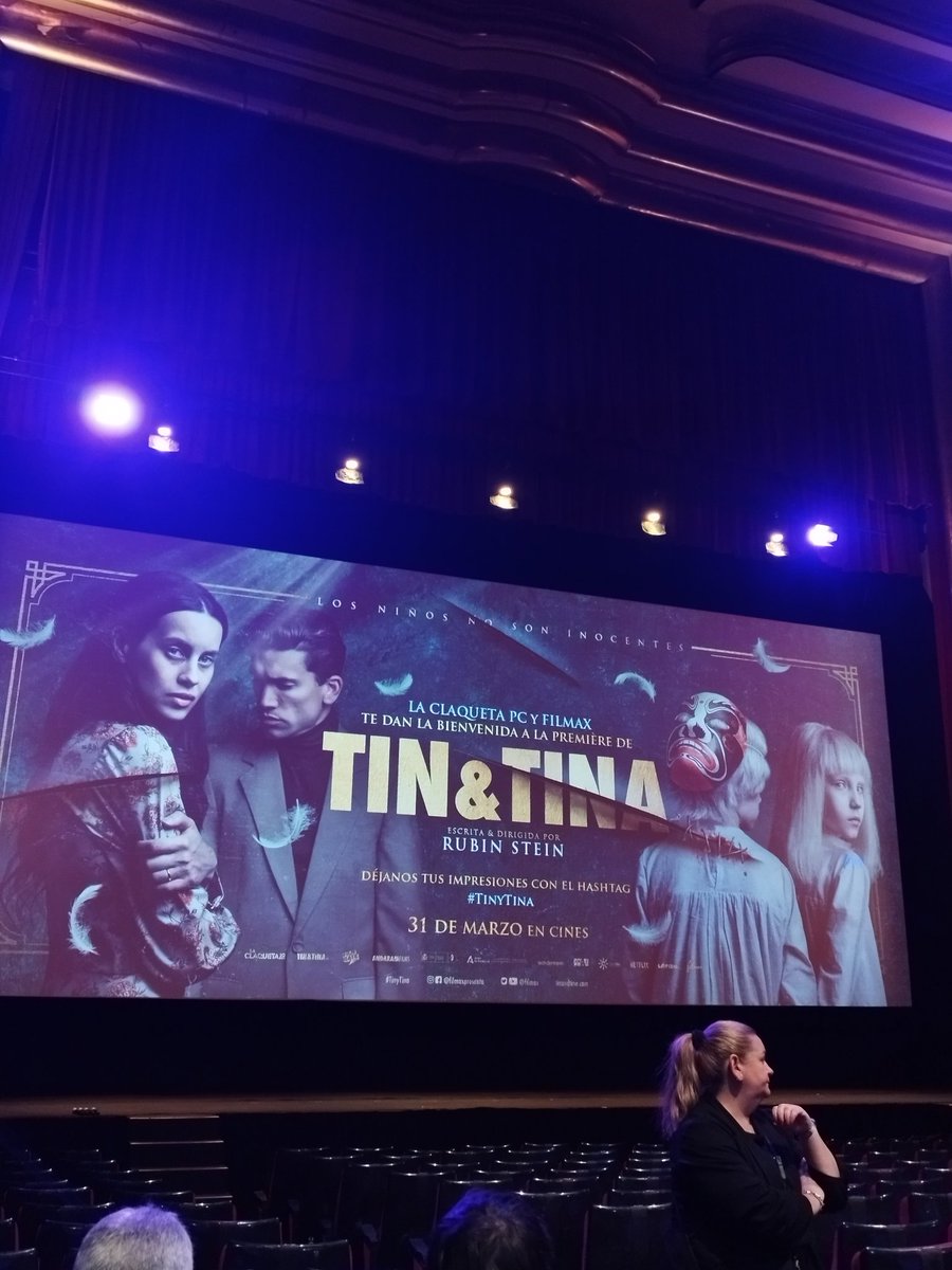 InmaculadaLVaro's tweet photo. Felicidades a todo el equipo de #TINYTINA! Película diferente, extraña, inquietante, intensa...No os la perdáis!
#olmofigueredo
#laclsqueta https://t.co/7NFGp1eAW3