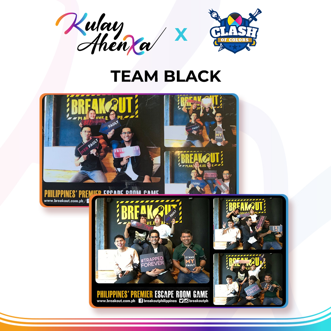 KulayAhenXa's tweet photo. Not us trying to escape our 9-6 life by trying to escape a room full of puzzles and riddles… 🫣

This month’s COC was spent by testing each team’s problem-solving and collaboration skills in Breakout Alabang. 

#KXph #KulayAhenXa https://t.co/gXfhELDMCU