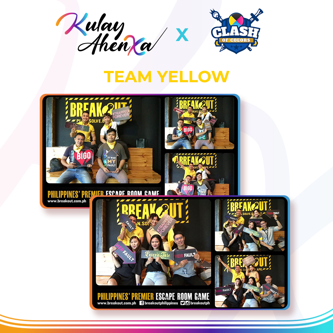 KulayAhenXa's tweet photo. Not us trying to escape our 9-6 life by trying to escape a room full of puzzles and riddles… 🫣

This month’s COC was spent by testing each team’s problem-solving and collaboration skills in Breakout Alabang. 

#KXph #KulayAhenXa https://t.co/gXfhELDMCU