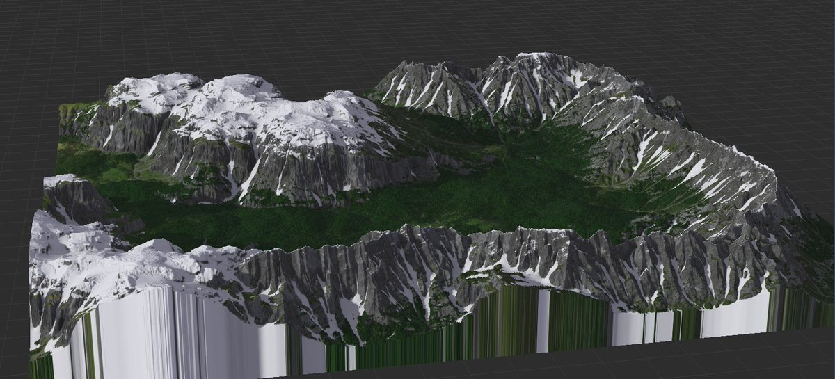 WIP cliff landscape and some quick blending test with fast sketched mountains to see how they fit together. Made in #worldmachine 4031.

#3dlandscapedesign #environmentart #3dlandscape #3d #3dmodeling
