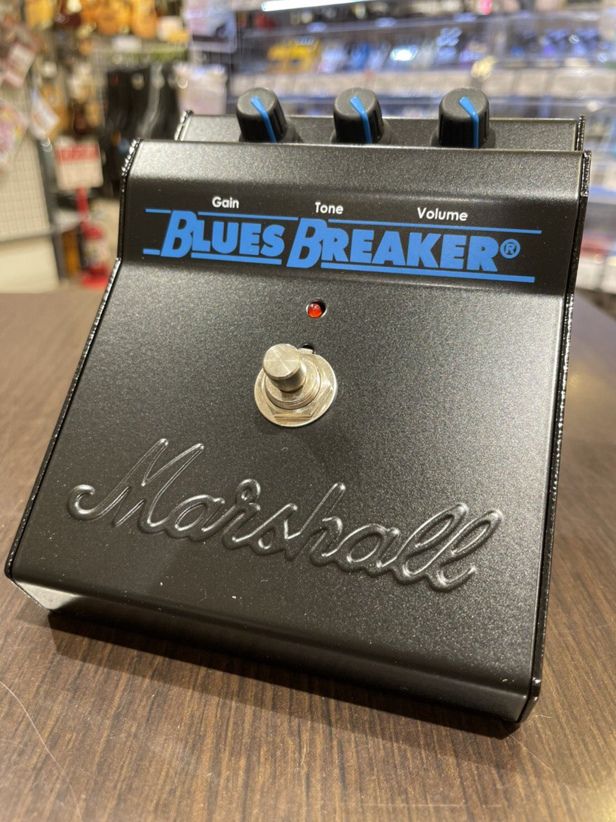 shima_kurashiki's tweet photo. 【エフェクター】
3/29本日発売開始！
#Marshall(@Marshall_Japan)より
数々の伝説を生み出した3機種が
マーシャル60周年を記念して遂に復活！！
各オリジナルのサウンドを細部まで再現したリイシューモデルです！！
気になる方はぜひ！！
#エフェクター
#Bluesbreaker
#Shredmaster
#Drivemaster https://t.co/VZVMREEBnn