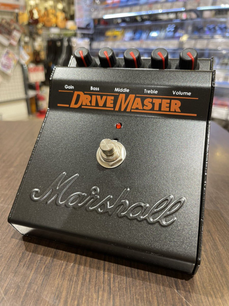 shima_kurashiki's tweet photo. 【エフェクター】
3/29本日発売開始！
#Marshall(@Marshall_Japan)より
数々の伝説を生み出した3機種が
マーシャル60周年を記念して遂に復活！！
各オリジナルのサウンドを細部まで再現したリイシューモデルです！！
気になる方はぜひ！！
#エフェクター
#Bluesbreaker
#Shredmaster
#Drivemaster https://t.co/VZVMREEBnn