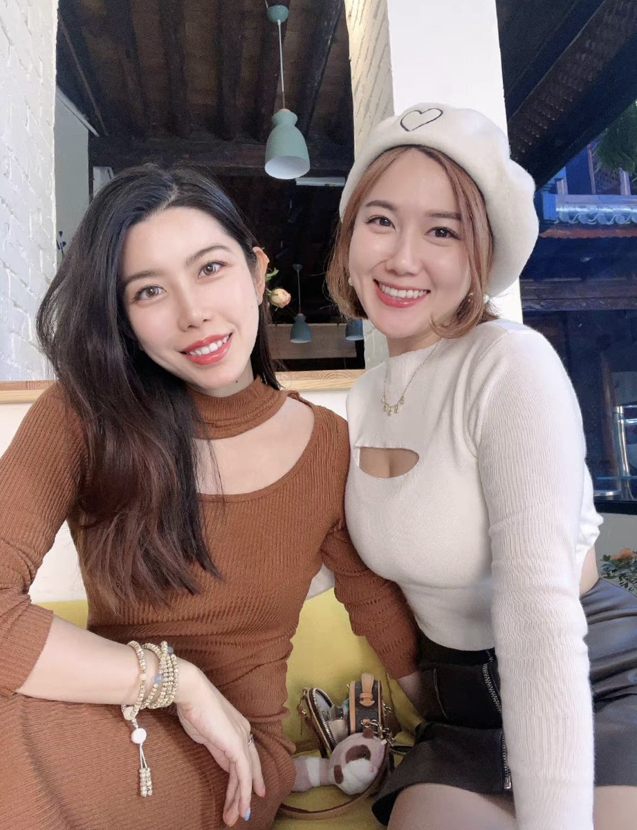 日本に来て二人目の友達です。
お会いできてうれしいです!秋奈さんです😚