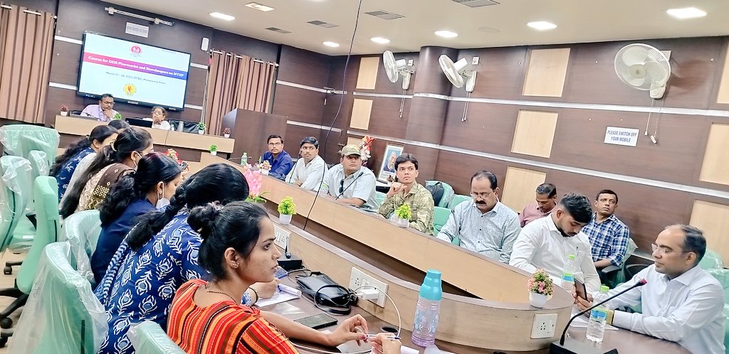 Pharmacists Trg Course on #NTEP by STDC, Pune by using Modernised Trg System covering 7 modules-TB Basics+NTEP, TB Treatment, Supply Chain concepts, inventory, procurement, Supply-Drugs n consumables, SME w/ Quality Assurance @TbDivision @IdefeatTb @TheUnion_USEA @EndTB2025