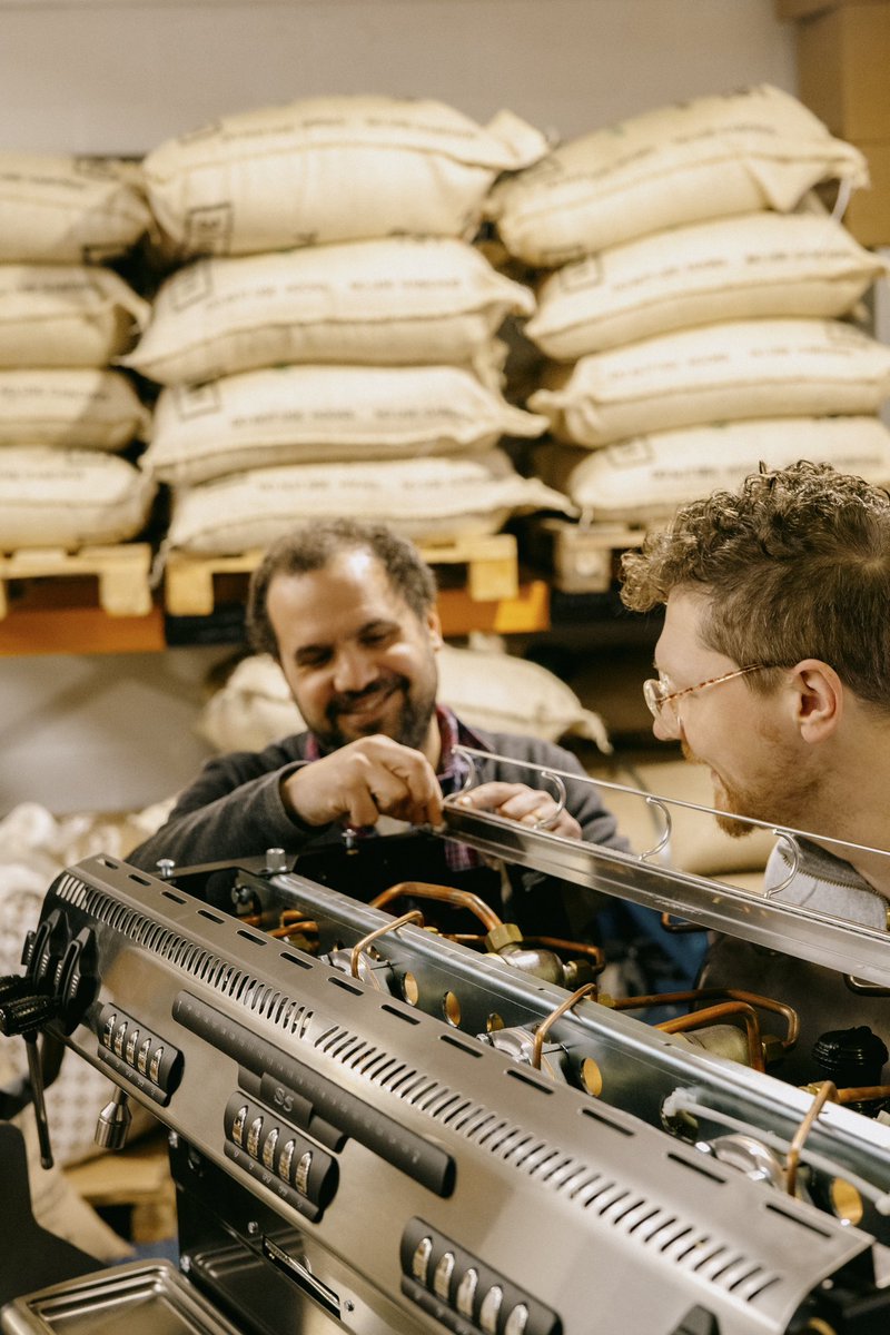 we’re here to help our wholesale customers every step of the way along their coffee journey 🪜 

Whether it’s sourcing the perfect bean for their needs 🌱 training staff to get that latte art 👌🏼 or day-to-day care for vital coffee machinery ⚙️ we’re the first port-of-call.