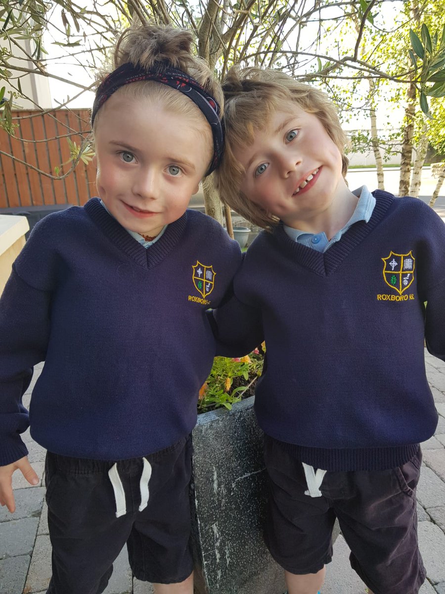 Hard to believe  these beautiful souls will be conferred with the Holy Spirit tomorrow  #Confirmation. Padraic has been winding them up for weeks referring to it as
"Your First Holy Confirmation."
Response:
"Daddy stop being a weirdo"
Archie must be laughing out loud in Heaven
