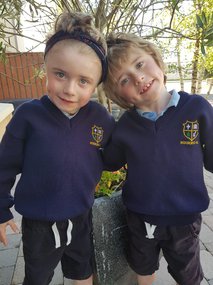 Hard to believe these beautiful souls will be conferred with the Holy Spirit tomorrow #Confirmation. Padraic has been winding them up for weeks referring to it as 'Your First Holy Confirmation.' Response: 'Daddy stop being a weirdo' Archie must be laughing out loud in Heaven