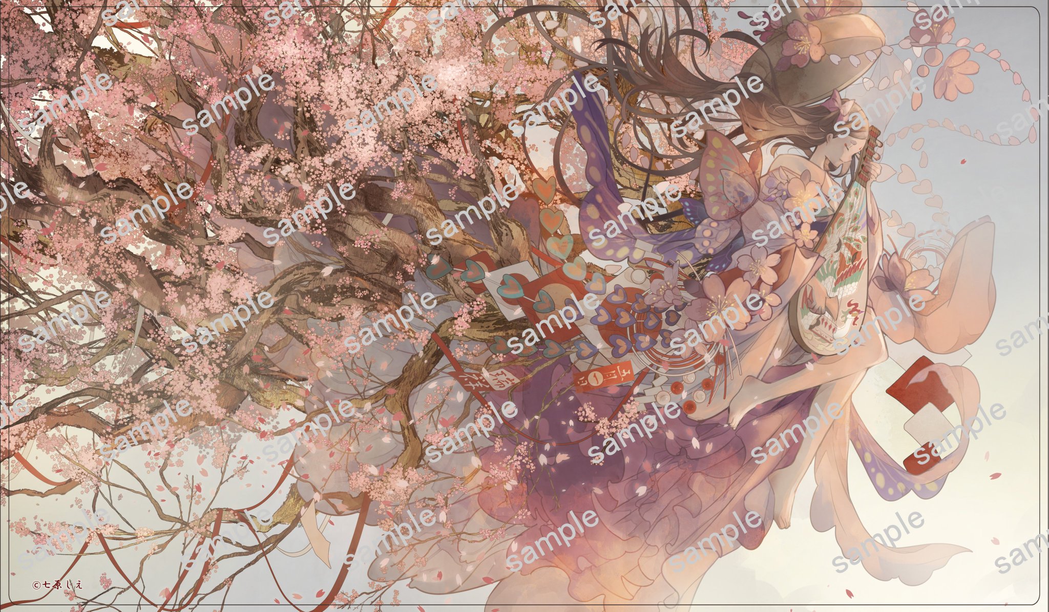 【現金特価】 千本桜 七原しえ プレイマット -TCG通販専門店 （まるこめクラブ その他