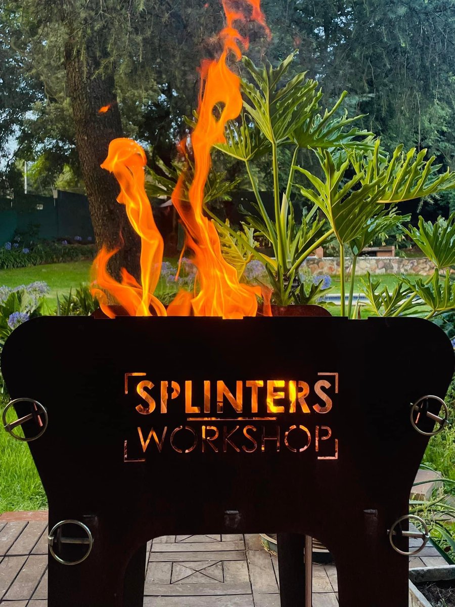SplintersSA's tweet image. How awesome is this personalised braai?!

It was made at our workshop, we can make custom braais &amp;amp; fire pits, bespoke to your needs with your logo or design of your choice!

They make a for a great gift &amp;amp; will come in handy for load-shedding!
Get in touch: splintersworkshop.co.za