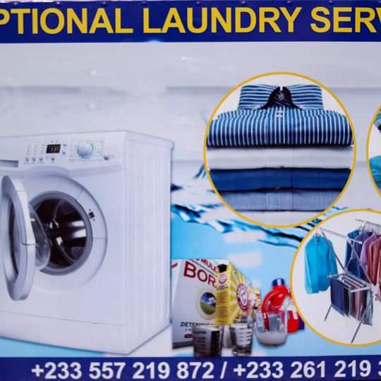 godwindash2's tweet photo. We're Exceptional we do  all kinds of Laundry Services...
EXCEPTIONAL LAUNDRY SERVICES 
 Call us on +233557219872 / +233261219399.. For efficient and affordable services.. https://t.co/yQe3RGsFyW