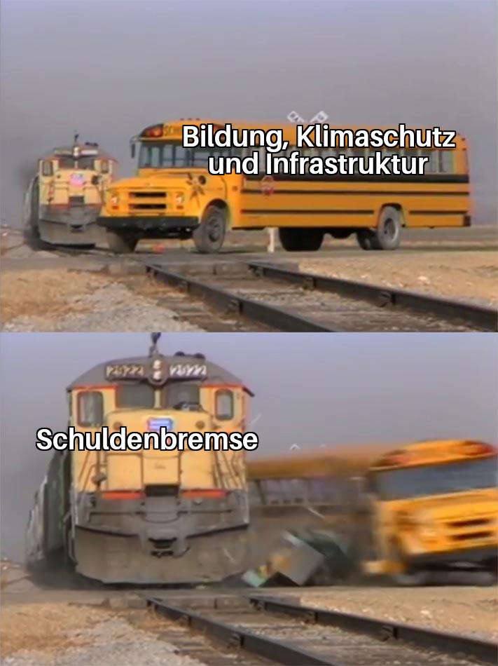 Schuldenbremse🚆💥
