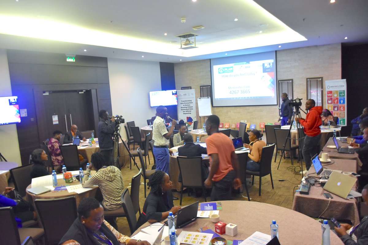 SDGsKenyaForum's tweet photo. Today, @SDGsKenyaForum in partnership with @PlanKenya @PlanGlobal kicks off very informative sessions dubbed, 'Gender Data Users Workshop' whose theme is 'Data Series Dissemination'. #LeaveNoDataBehind #DataGender https://t.co/cYrhiylAXZ