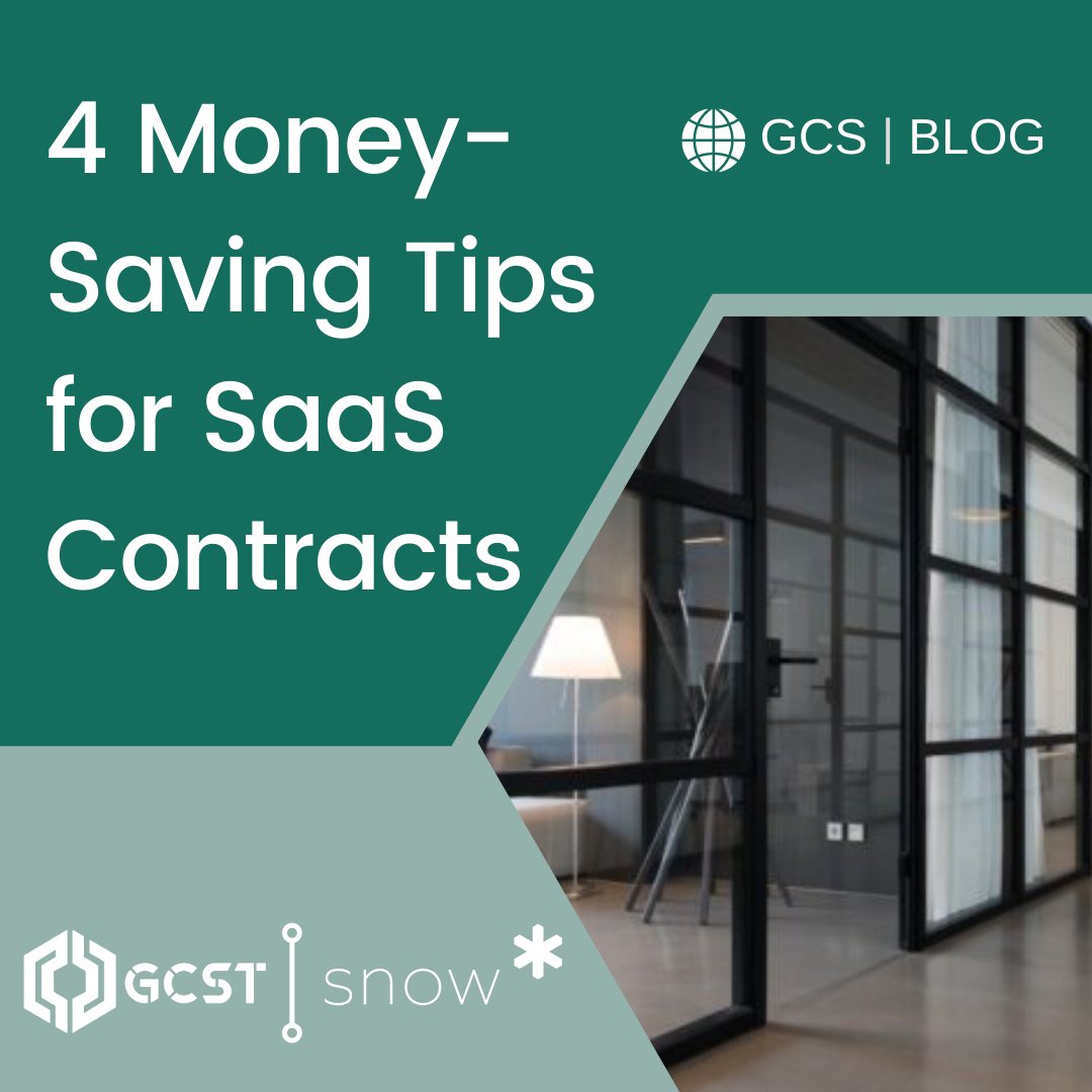 4 Money-Saving Tips for Negotiating SaaS Contracts and Renewals 
Learn more : zurl.co/6Vvf 

#Snow #SaaS #DataIdentification #SAM #Cloud Automation #RiskMonitor #DataPrivacy #SaaSManagement #AuditDefense #AssetDiscovery