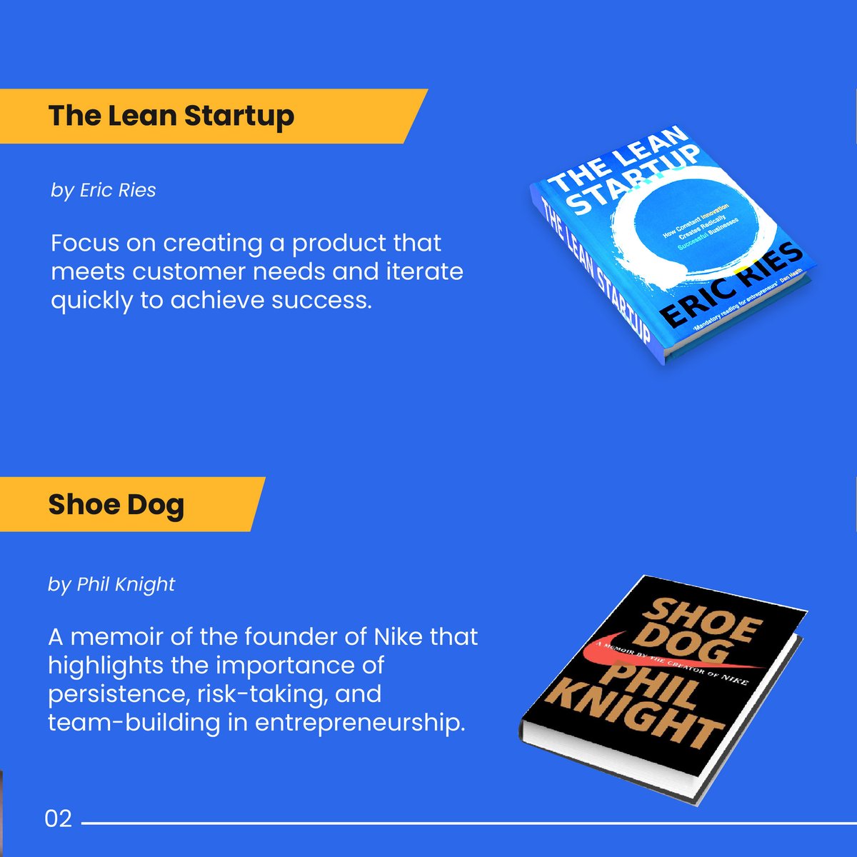 FullnessWeb's tweet photo. Looking for some inspiration on your entrepreneurial journey? Here are seven books that could serve to inspire you.

#entrepreneur #entrepreneurship #entrepreneurmindset #businessbooks #bookrecommendations #newbusiness #newbusinessowner #fullness https://t.co/PQTy2BloUB