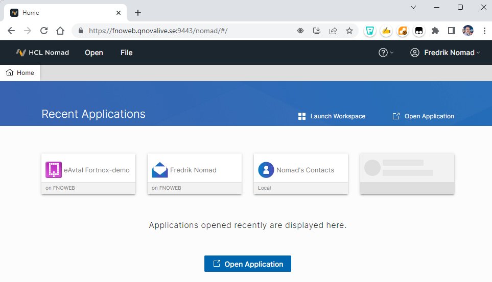 XPageDeveloper's tweet image. Nomad is quite cool app, To display your rapid developed applications in the browser, can be used internally but also depending on connection also when you are in the field. Only requirement is a new Chome or Firefox. #Rapiddevelopment #Domino
