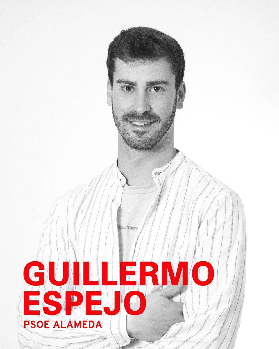 PSOEALAMEDA's tweet photo. Guillermo Espejo. N°11.

Educador Social en un centro de menores no acompañados. https://t.co/2LBlP6gARQ