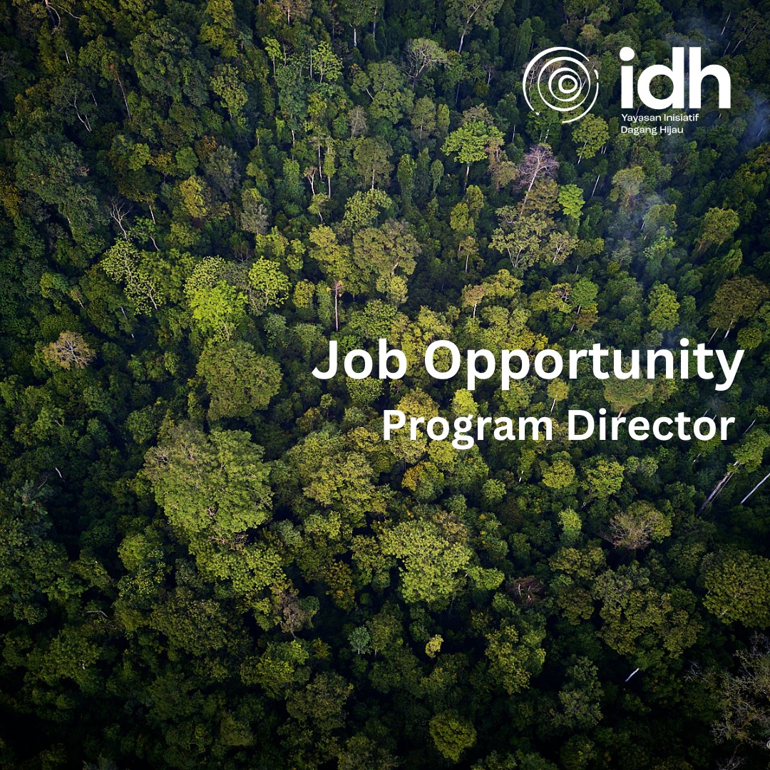 Kami membuka kesempatan bergabung dengan tim kami untuk posisi Program Director.  

Posisi ini akan memimpin dan memastikan program-program IDH di Indonesia terselenggara dengan baik dan memberikan nilai tambah bagi IDH dan para pemangku kepentingan.

bit.ly/PDYIDH23