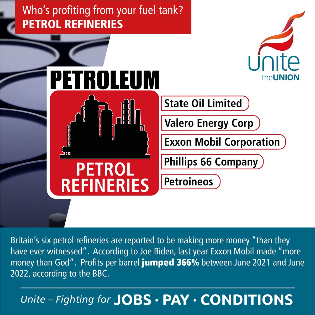 Sharon Graham tweet media