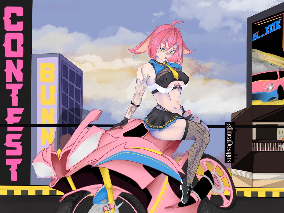 IlincaDesigns's tweet photo. This was so much fun, the colors were so interesting to work with

I also couldn't pick one background, I really loved doing this one!

#34_XoX #ElXoXArtContest #ElXoXSFW https://t.co/f3zSahUtTa