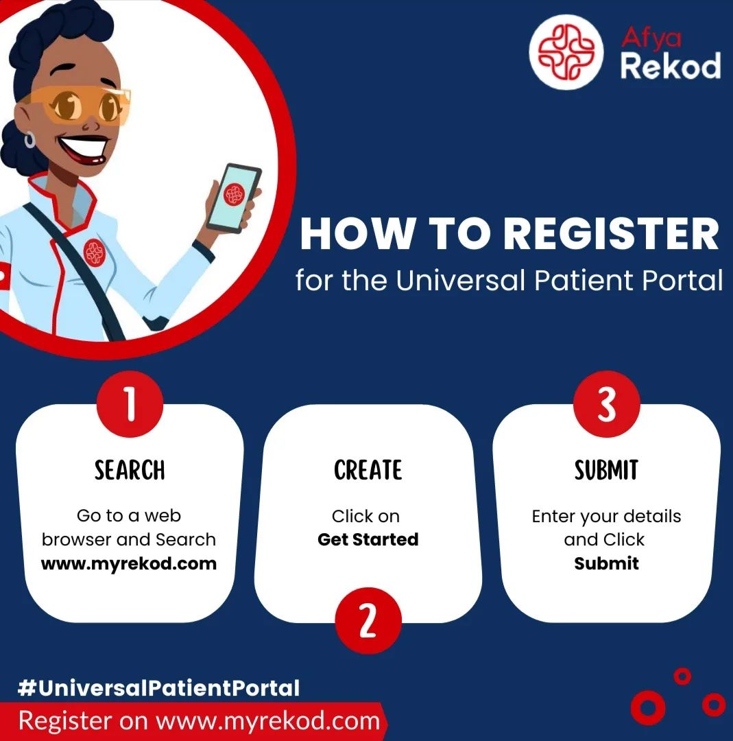 Accessing a patient's medical history and current health status has become easier for healthcare providers with Electronic Health Records, leading to better patient care and reducing the risk of medical errors.
#AborderlessAfrica #Healthtech #Afyarekod #patientportal