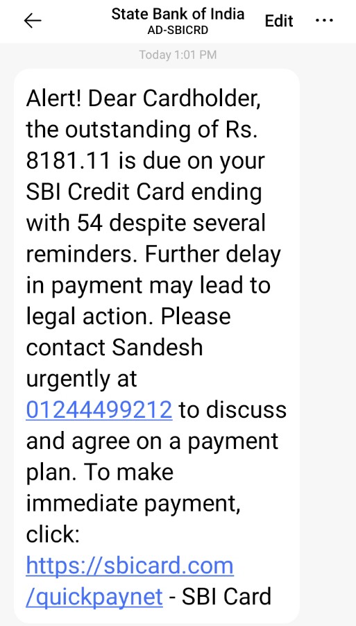 f5OL4IqGPJAqYFN's tweet photo. Alert
@SBICard_Connect
@TheOfficialSBI Legal action mai tum logo par IPC 420 laga kar lunga
#vijay_malya
#Mehul_Choksi aur
#Nirav_Modi ke dalalo court mai aao
#Legal_Action kasie hota hai vo court mai aa kar dekho
@indSupremeCourt
@RBI
@FinMinIndia
@LiveLawIndia
@Gujaratbench https://t.co/tSycpQPYTp