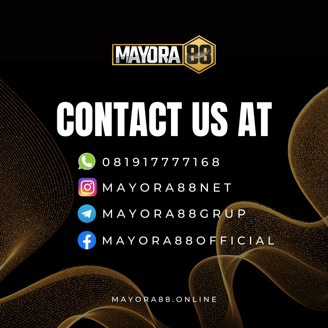 mayoraa88's tweet photo. MAYORA88 SITUS TERBAIK DAN TERPERCAYA, ANTI RUNGKAD-RUNGKAD CLUB 

https://t.co/Zg8RUSLbcf
#situsgacor #mayora88 #bonusharian #sweetbonanza #bonusdeposit #freebet #rtpslotgacorhariini #freebetnewmember #zeusgacor #situsterpercaya #slotgacorhari #slotgacorhariinimodalreceh https://t.co/sZjvSlAoWv