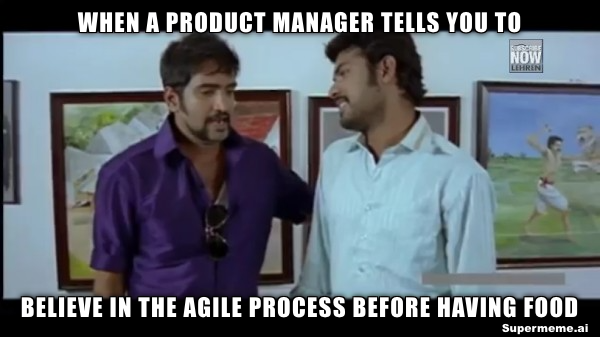 yenceesanjeev's tweet photo. Tried being very literal with this one

Context - "they told me I will get food only if I believe this lie. Do you want food?"
Input - "product manager"

Output 👇 https://t.co/AcN4JmvzxL
