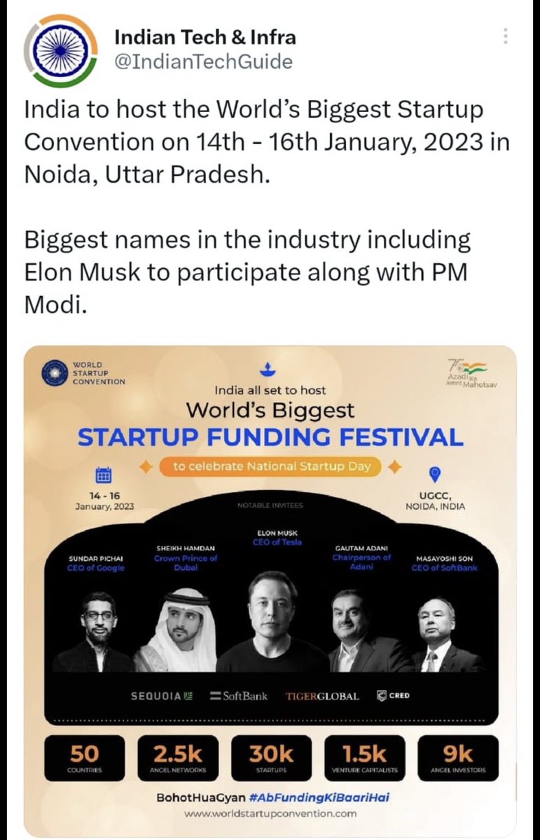 tanejaraghu's tweet photo. @sundarpichai #WSCscam #JusticeforStartups
@elonmusk https://t.co/gJjfp4BnfO