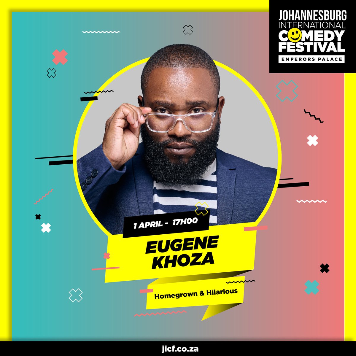 eugenekhoza's tweet image. Are you ready for #JICF2023? It’s happening this weekend at @EmperorsPalace 🤩 Book your tickets now and get 50% off offer valid till Thursday 30 March. See you there! 🎭

🎟: jicf.co.za

#HomegrownAndHilarious
#ComedyFestival