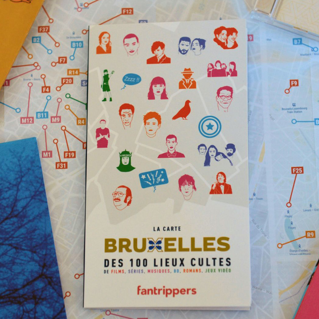 fantrippers's tweet photo. #Tintin, Formidable de #Stromae et #Dikkenek sont quelques exemples de fanspots à retrouver dans notre nouvelle carte #Bruxelles des 100 lieux cultes de films, séries, musiques, BD, romans et jeux vidéo.

 👉https://t.co/eupmD2K24X https://t.co/k12L7RXYMD