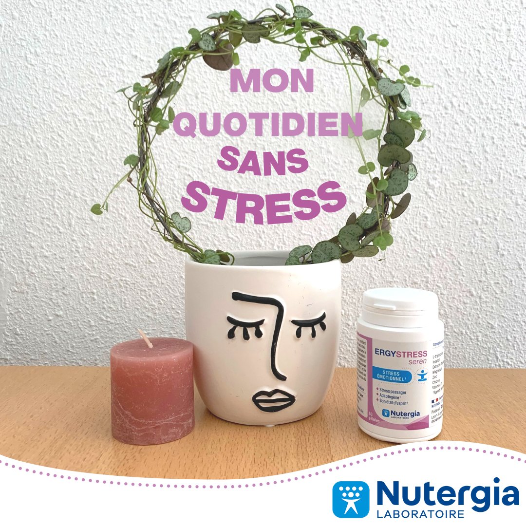 Nutergia's tweet photo. Un quotidien sans stress
La vie quotidienne génère 1001 raisons d’être stressé(e)…Pour chacune de ces raisons, il existe une solution adaptée ! Demandez conseil à votre pharmacien afin de trouver la solution #ERGYSTRESS qui vous convient.
►https://t.co/skGEDM00Nc
#nutergia https://t.co/Uf4CxLf4mR