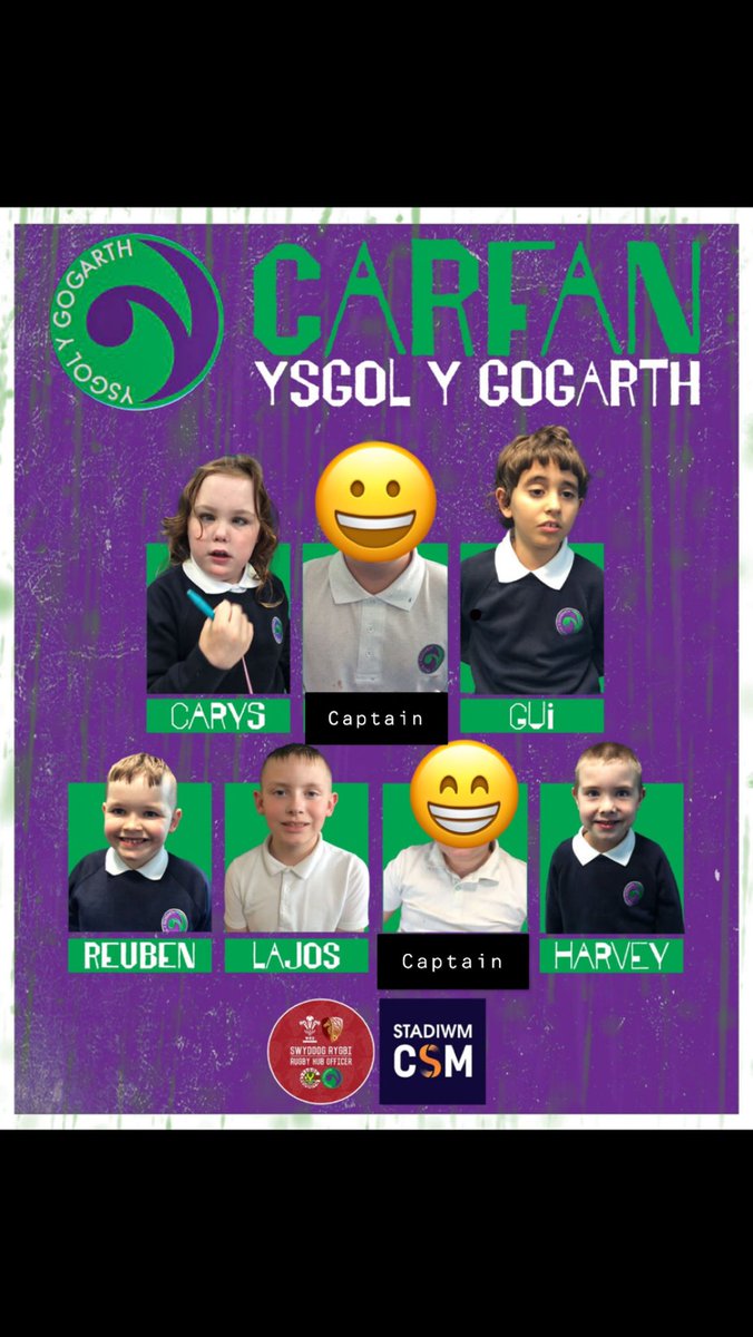 🔥Team announcement for dosbarth padarn , we are heading to @StadiwmCSM this Friday for a day full of Rugby 🔥🏉@PLaSGogarth @ysgolygogarth @DaveRobsRugby @IncRugbyDC @BenRose9980 @GorllewinRGC