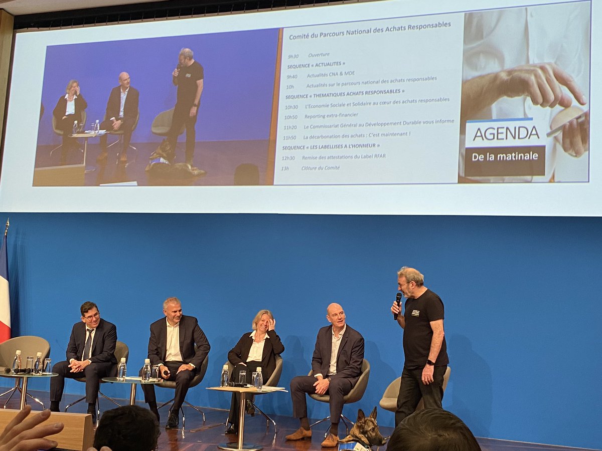 Parcours Achats Responsables et chien guides avec Sunset pour une matinée d’expertise et d’échanges #parcoursHA2023