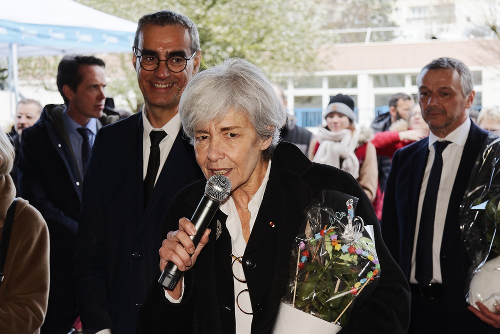 presse_30's tweet image. La première spationaute française est venue inaugurer une école à son nom - #bihorel
#spationaute #astronaute #Haigneré #inauguration #école #lebulletin #MétropoleRouenN #seinemaritime #Normandie
