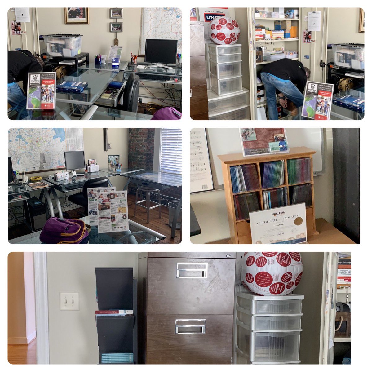 Vision: Journey #GodsGamePlan for new / old offices #cefdurhamarea